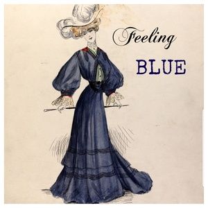 Dress in Shades of Blue